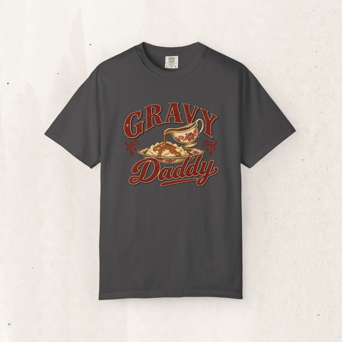 Gravy Daddy T-Shirt — Vintage Comfort Food Graphic Tee for Foodie Dads