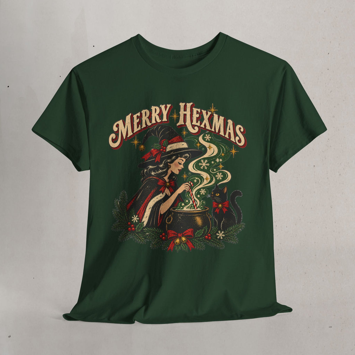 Merry Hexmas Witch Tee