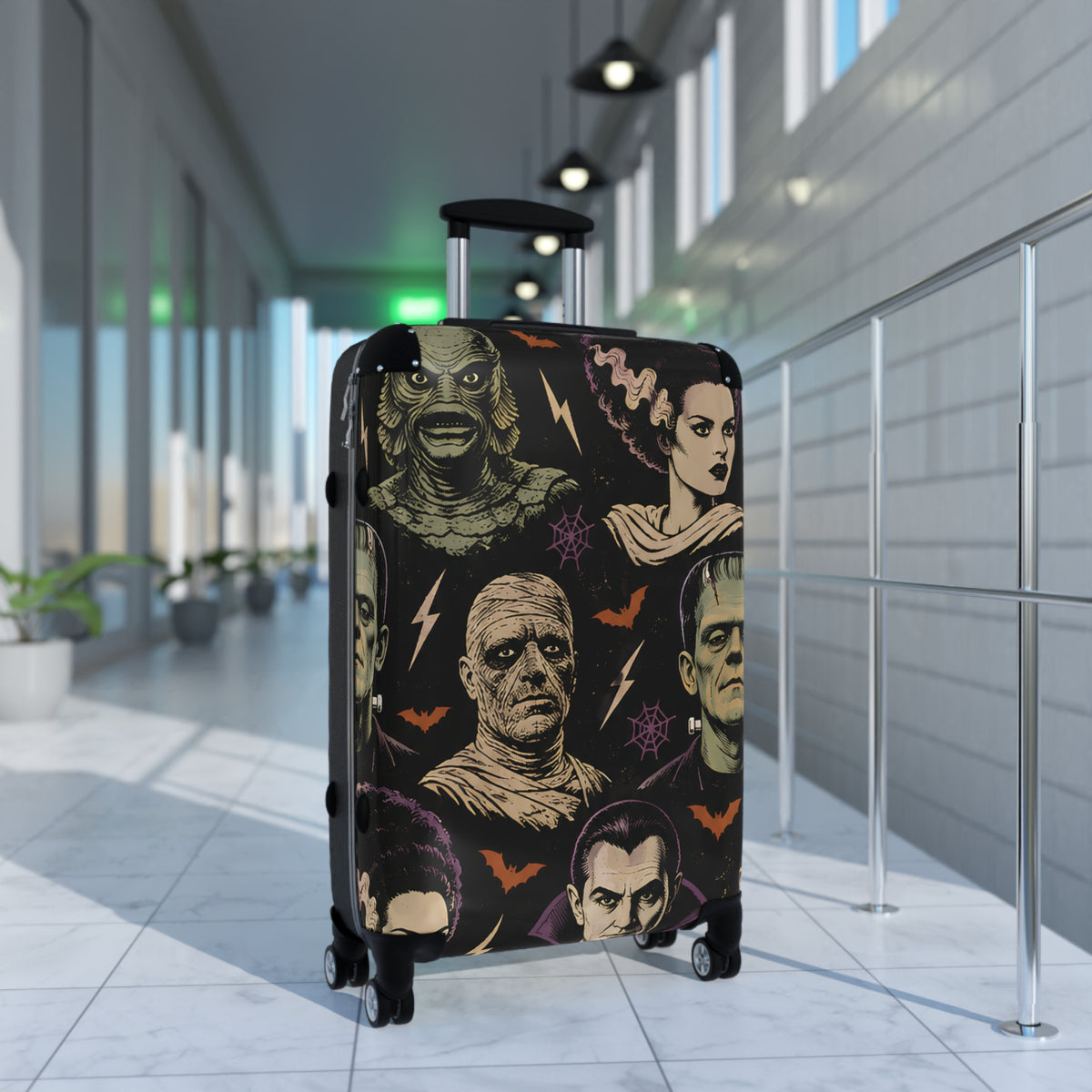 Universal Monsters Travel Luggage