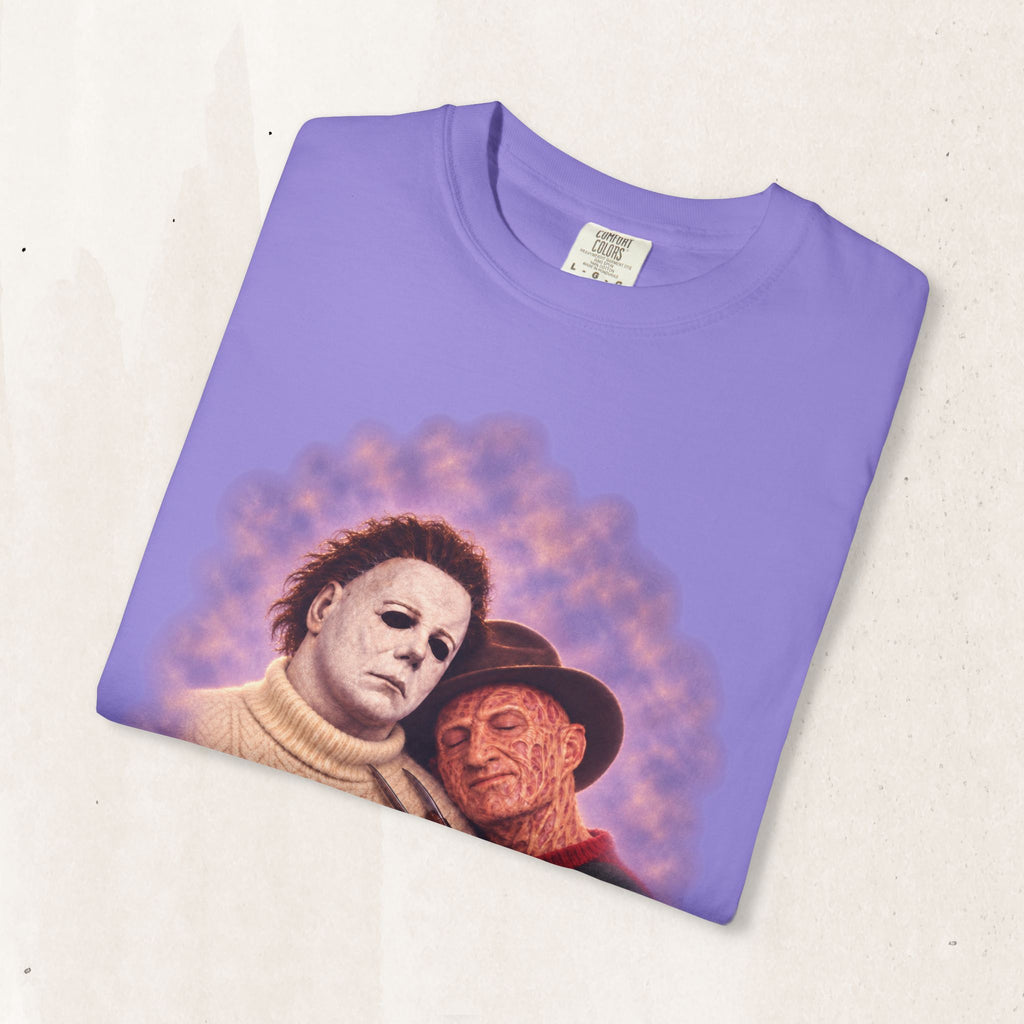 Michael Myers & Freddy Kreuger 80's Portrait Tee
