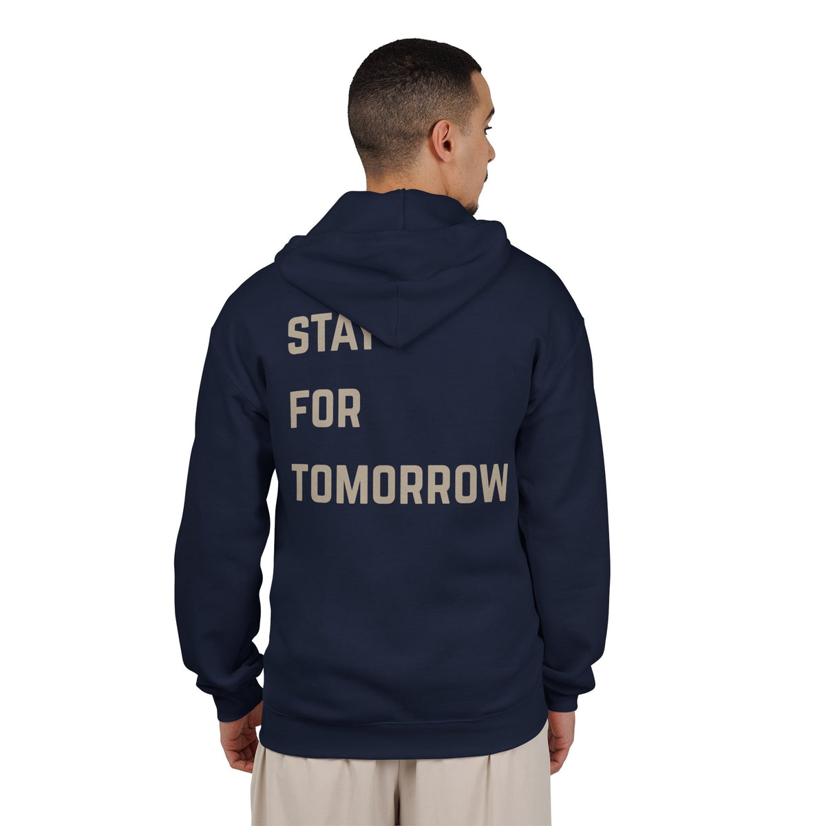 Stay for Tomorrow Zip Up Hoodie | Suicide Awareness Back Print