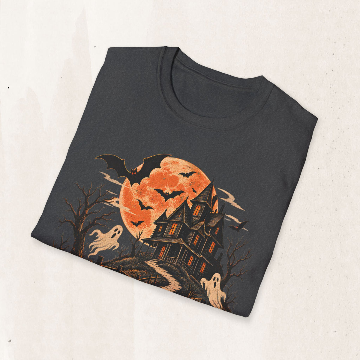 Haunted House Halloween Tee