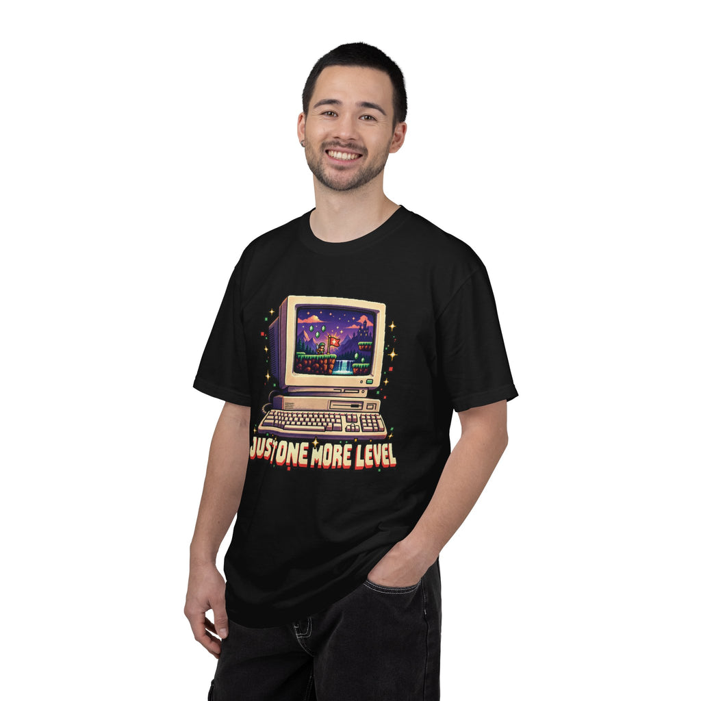 Retro Computer 'Just One More Level' Gaming Tee