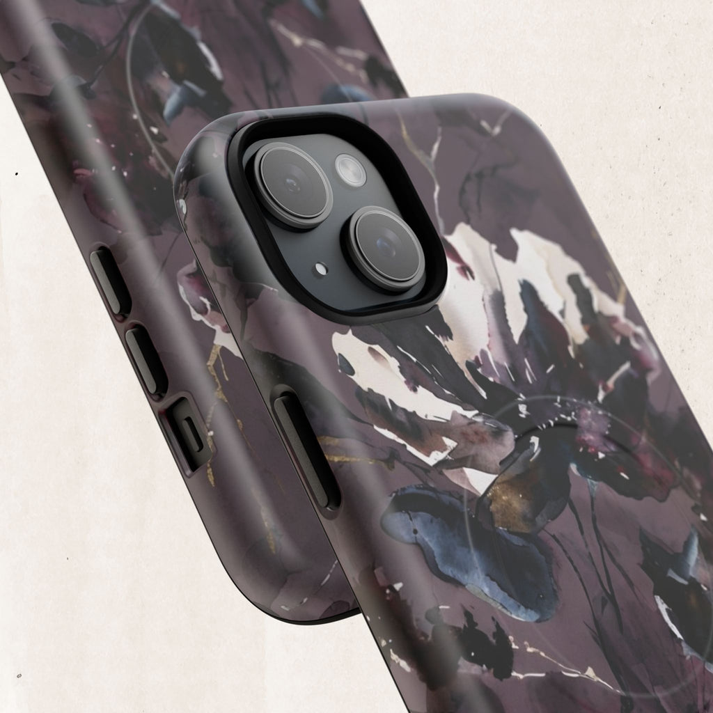 Floral Noir Magnetic Phone Case