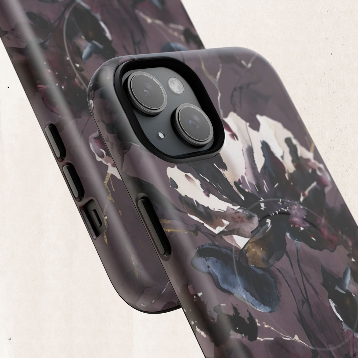 Floral Noir Magnetic Phone Case