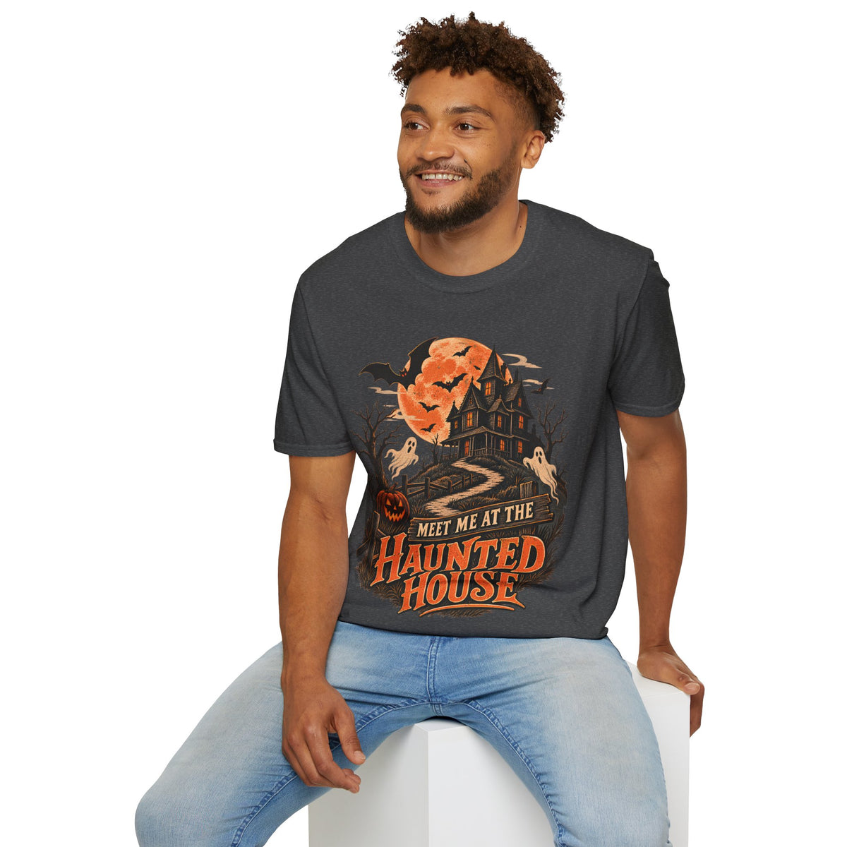 Haunted House Halloween Tee
