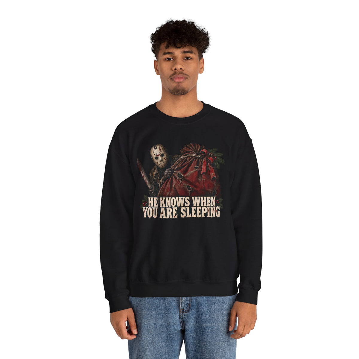 Jason Vorhees Christmas Crewneck Sweatshirt