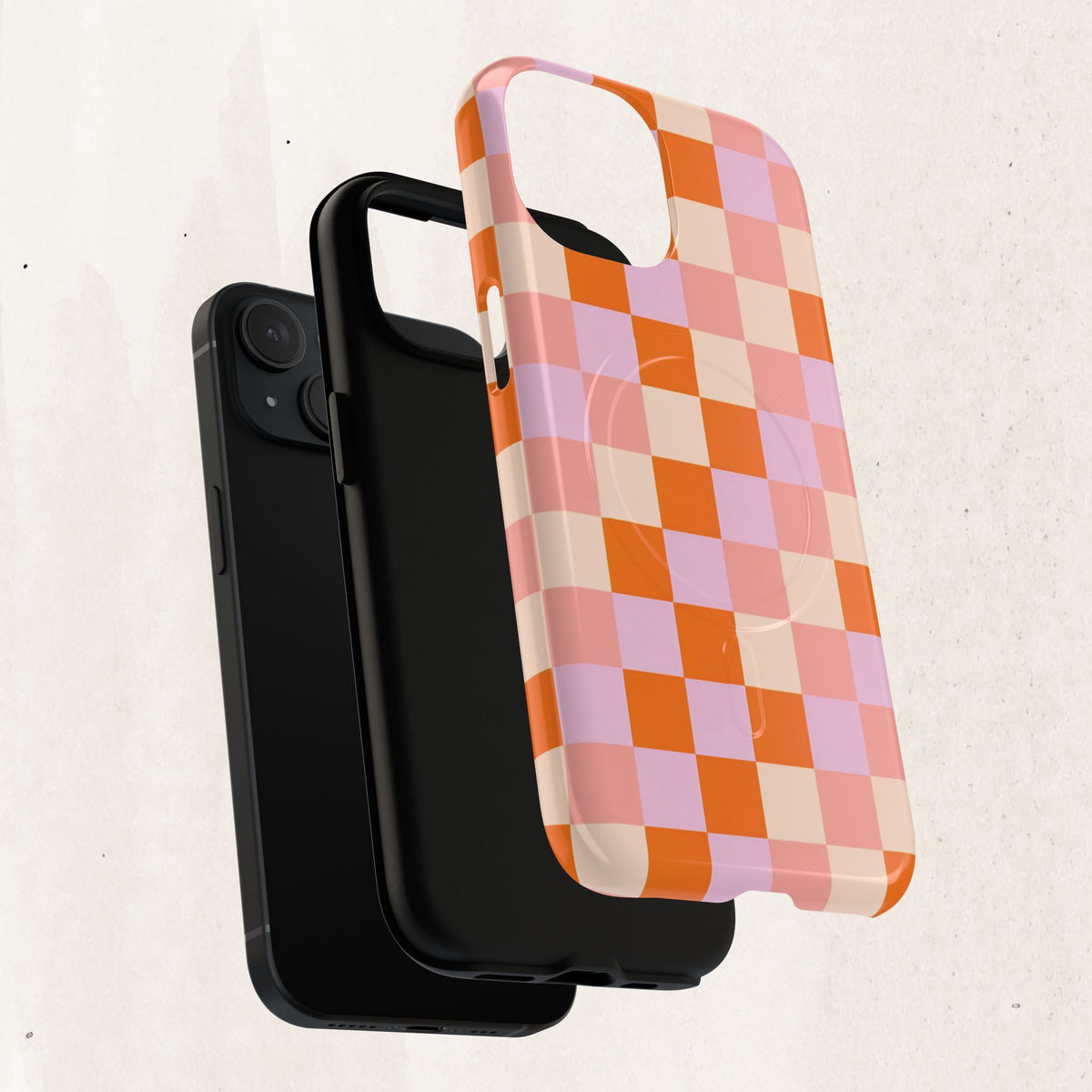 Checkerboard Magnetic Phone Case