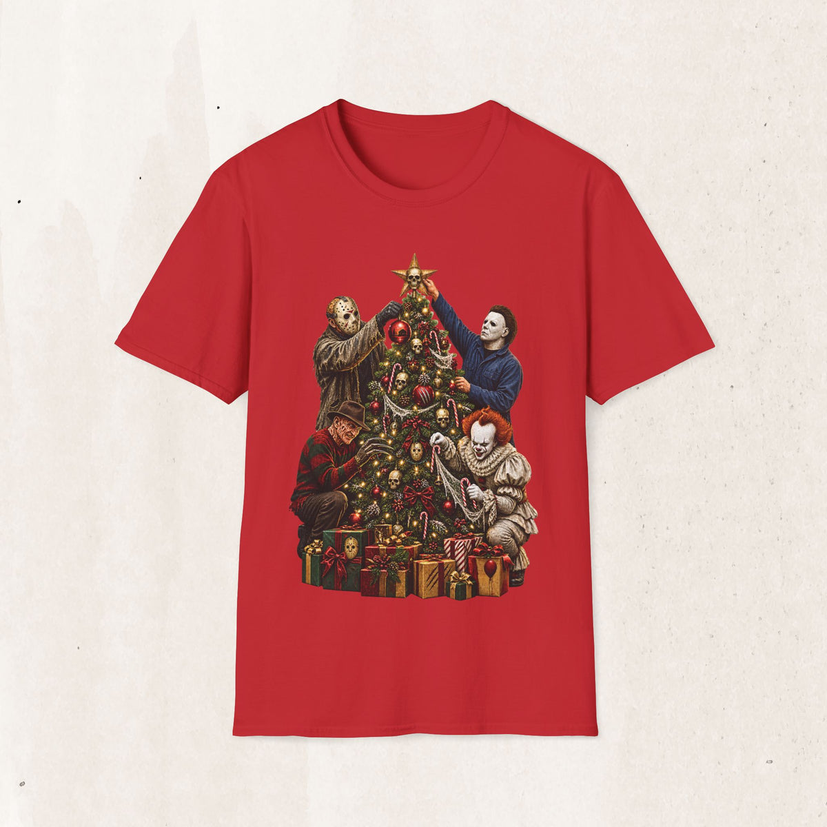 Horror Icons Christmas Tee