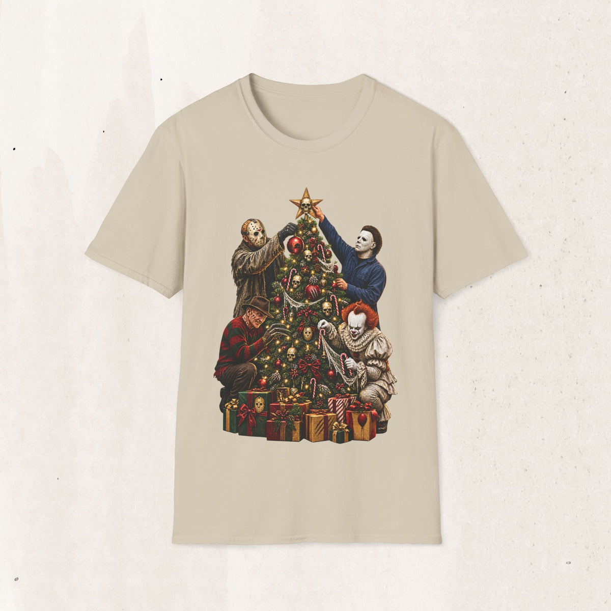Horror Icons Christmas Tee