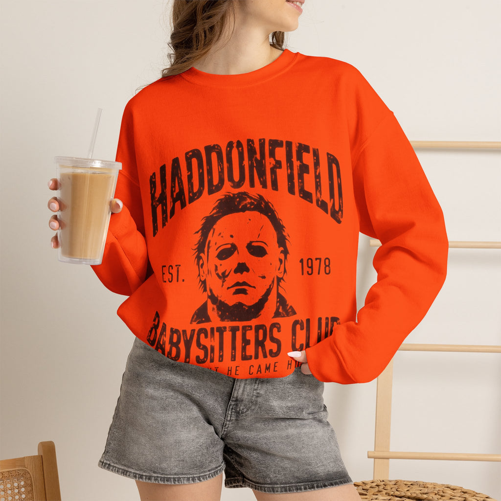 Haddonfield Babysitters Club CrewneckSweatshirt