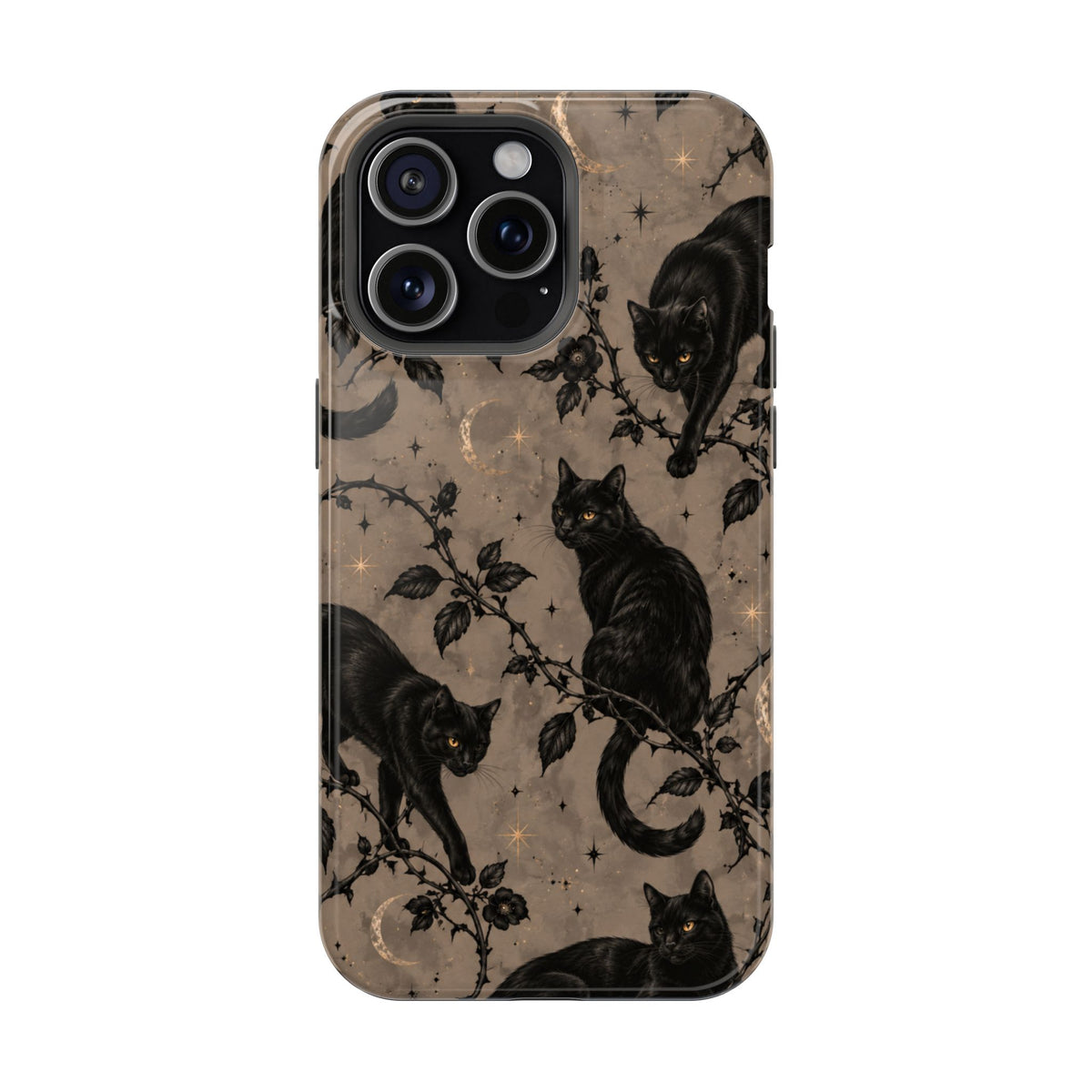 Vintage Black Cats Tough Phone Case, photo 114