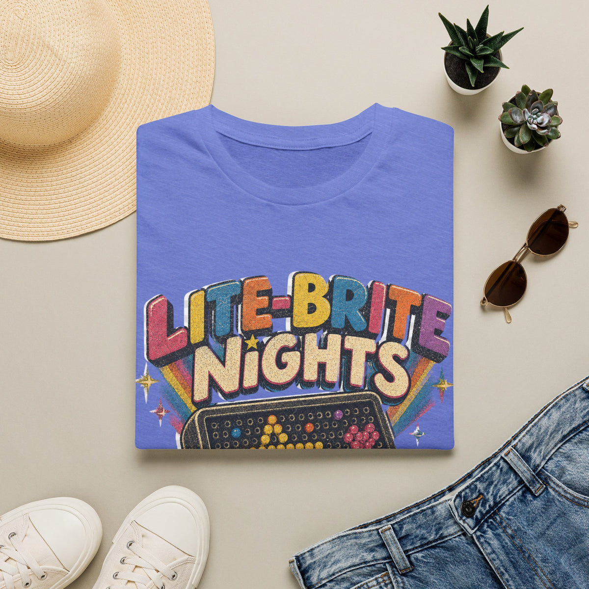 Lite-Brite Graphic Tee