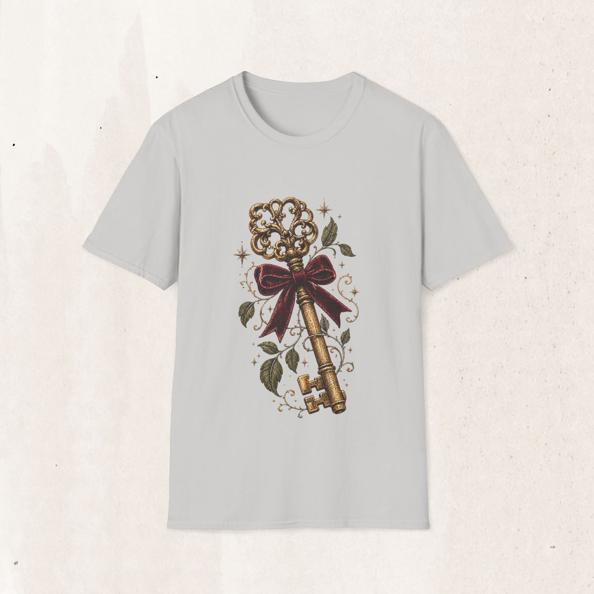 Vintage Ornate Skeleton Key Tee