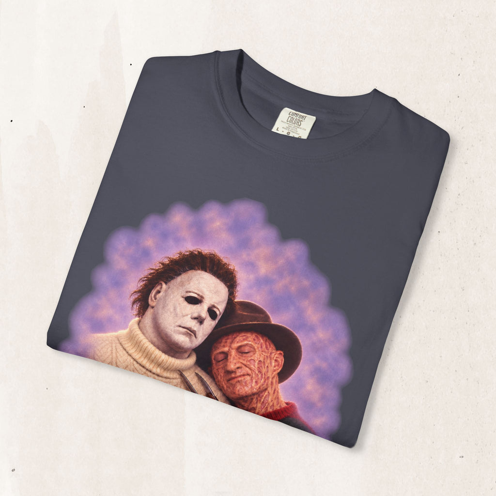 Michael Myers & Freddy Kreuger 80's Portrait Tee