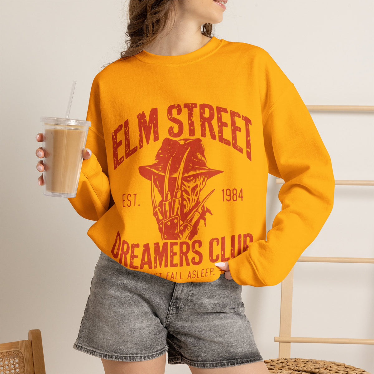 Elm Street Dreamers Club Crewneck Sweatshirt