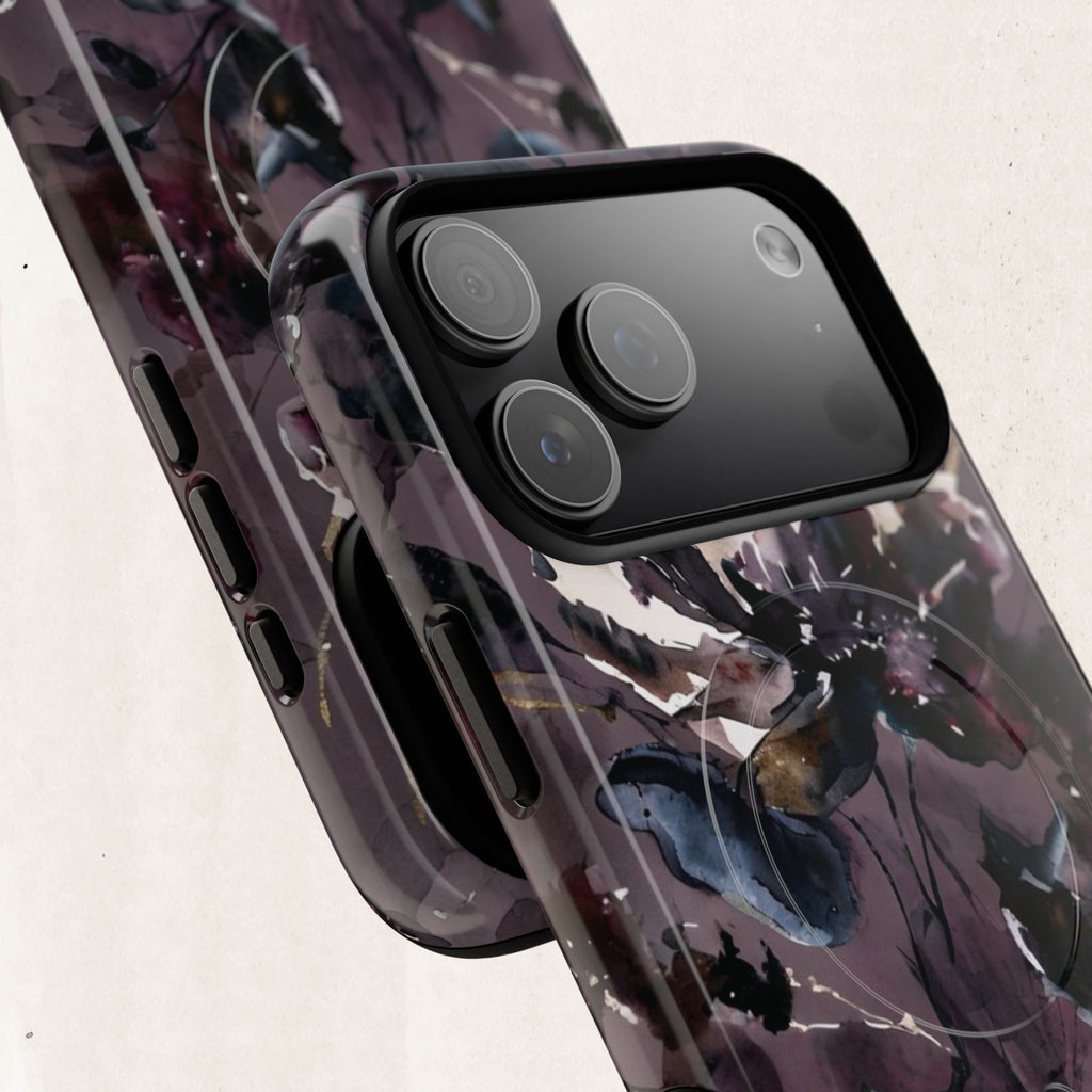 Floral Noir Magnetic Phone Case