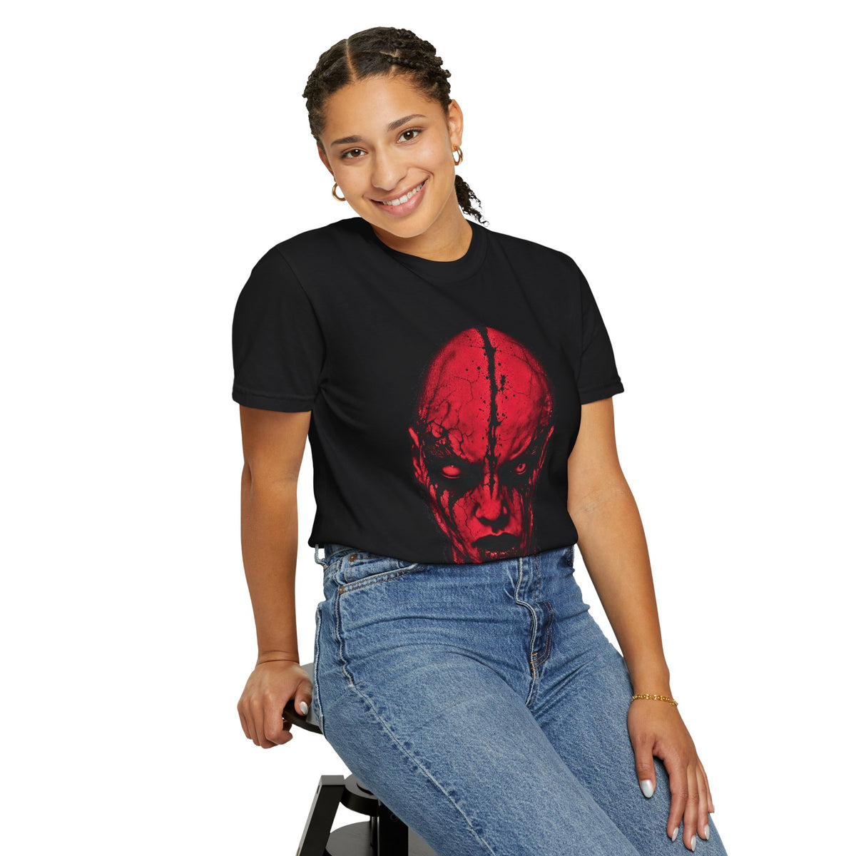 Distressed Demon Graphic Tee