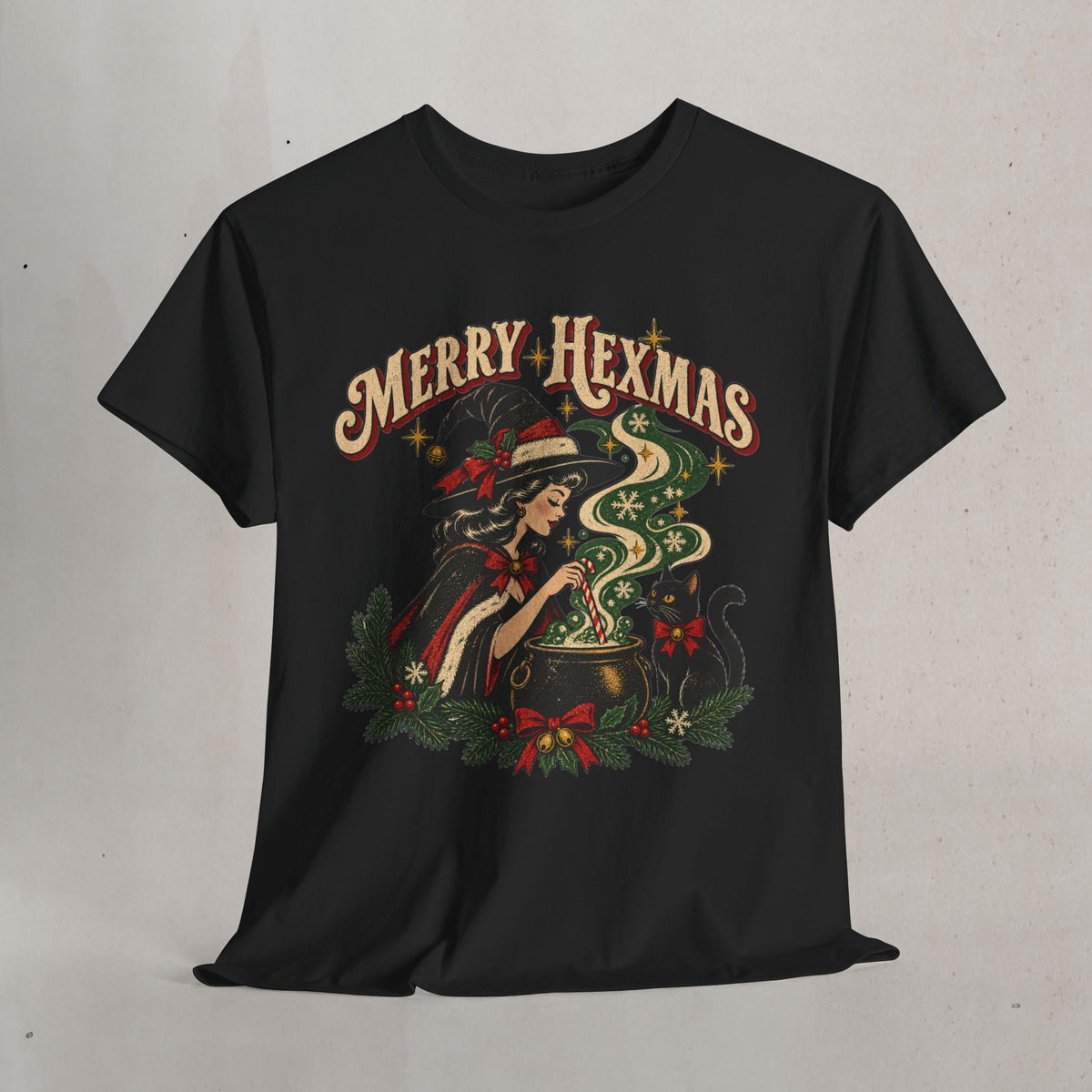 Merry Hexmas Witch Tee