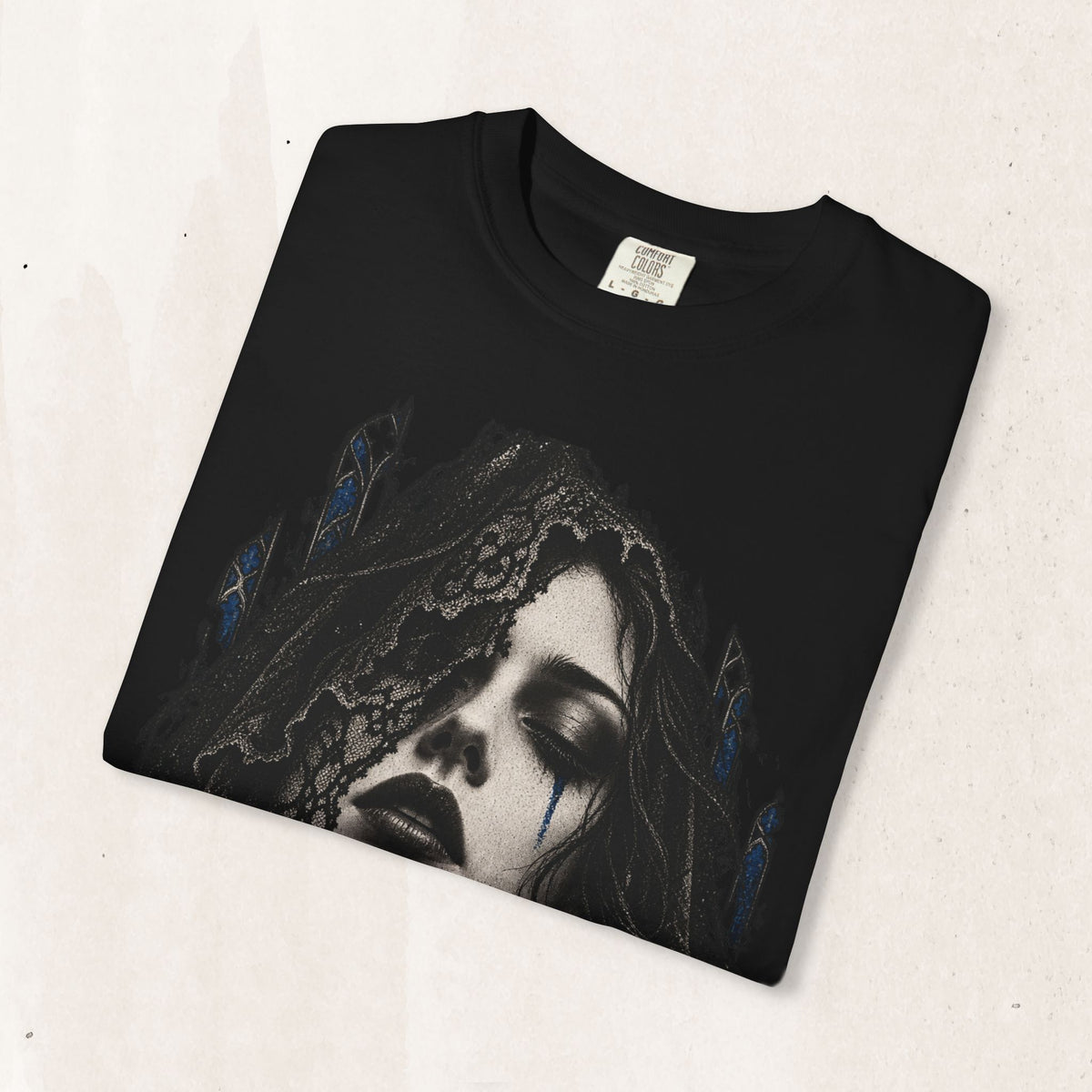 Gothic Veil Portrait Tee