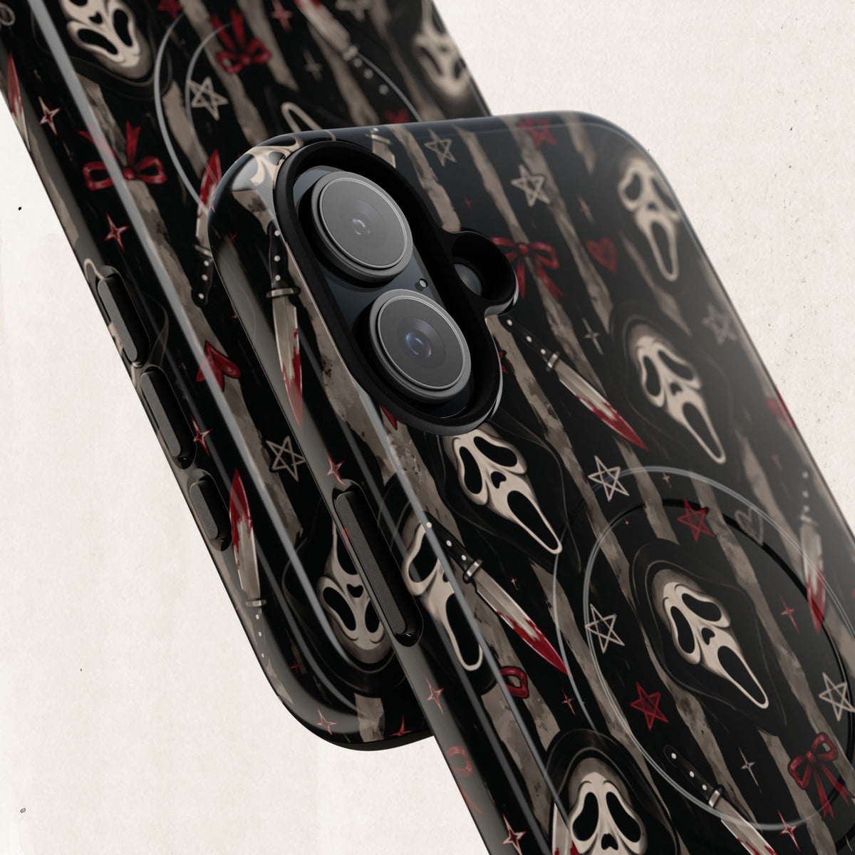 Ghostface Pattern iPhone Case