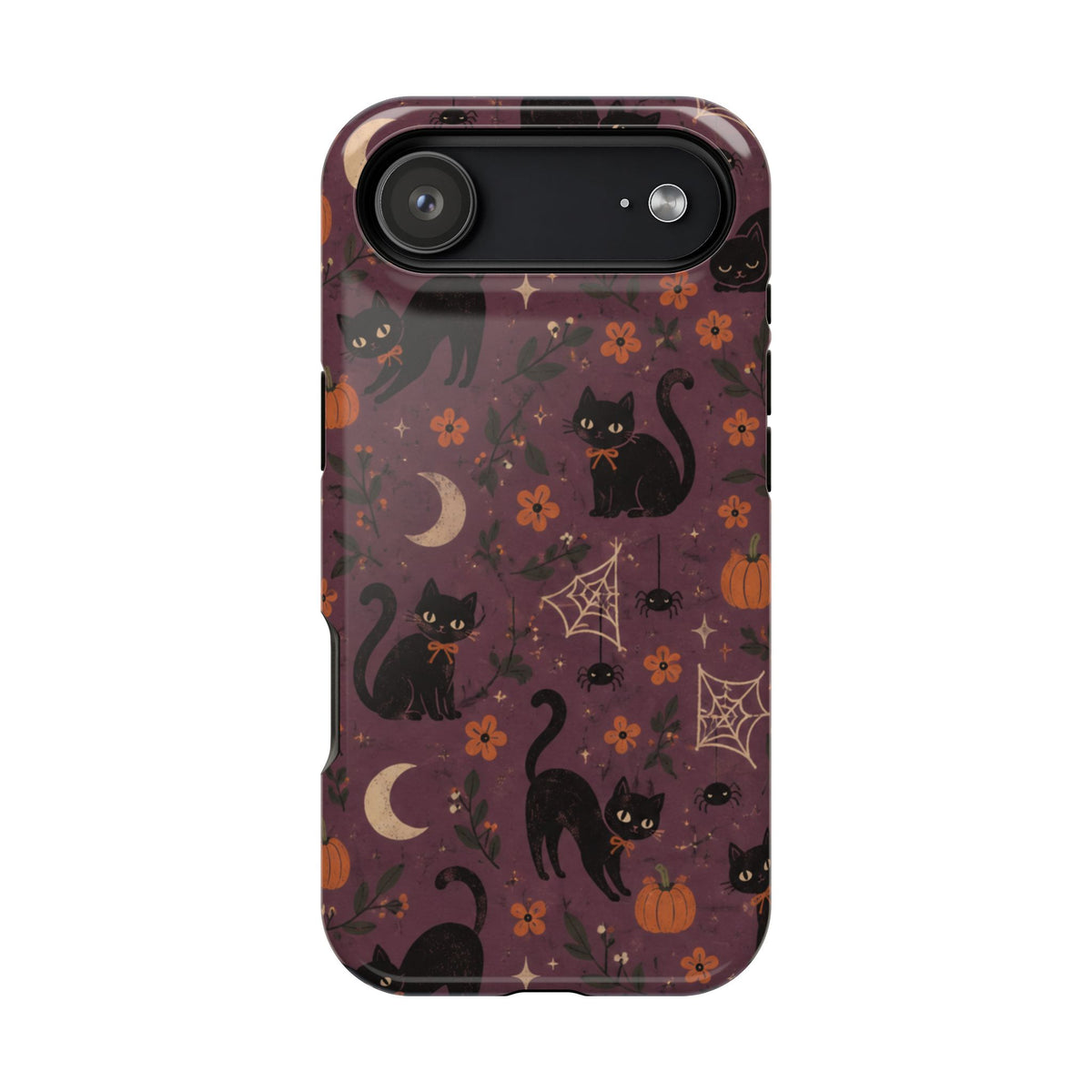 Halloween Black Cat MagSafe Phone Case, alternate view
