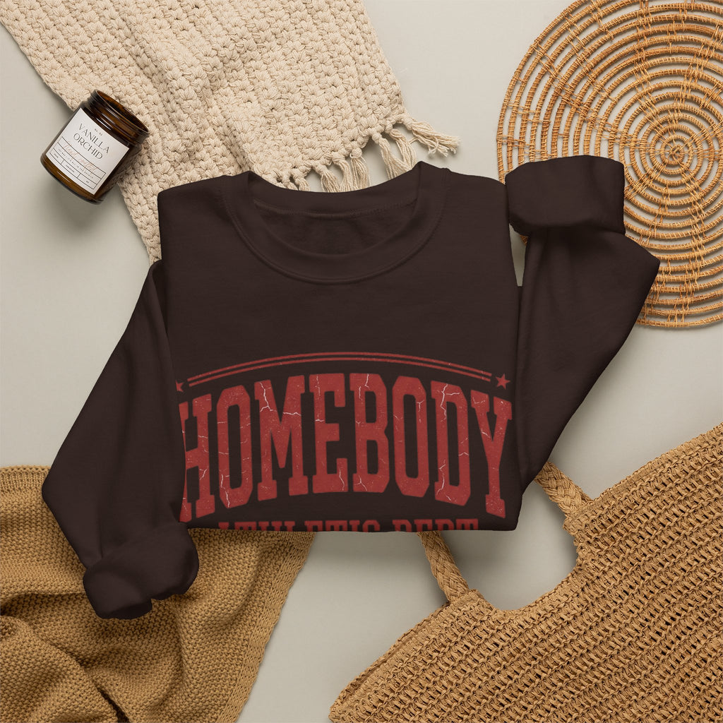 Homebody Athletic Dept Sweatshirt | Cozy Casual Homewear