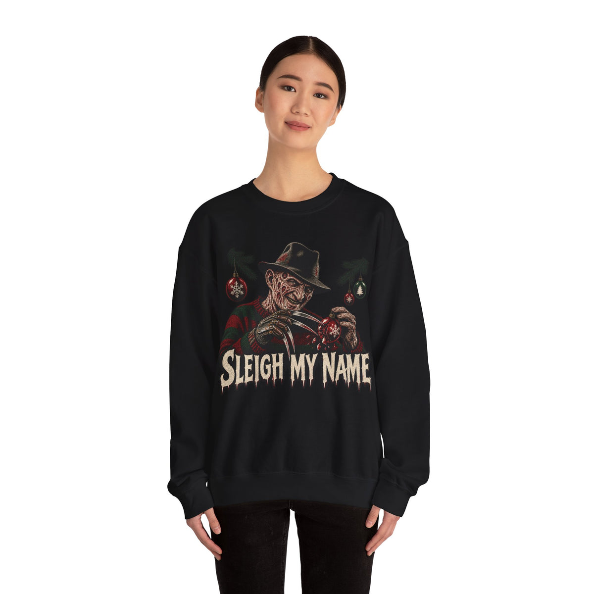 Freddy Krueger Christmas Crewneck Swearshirt