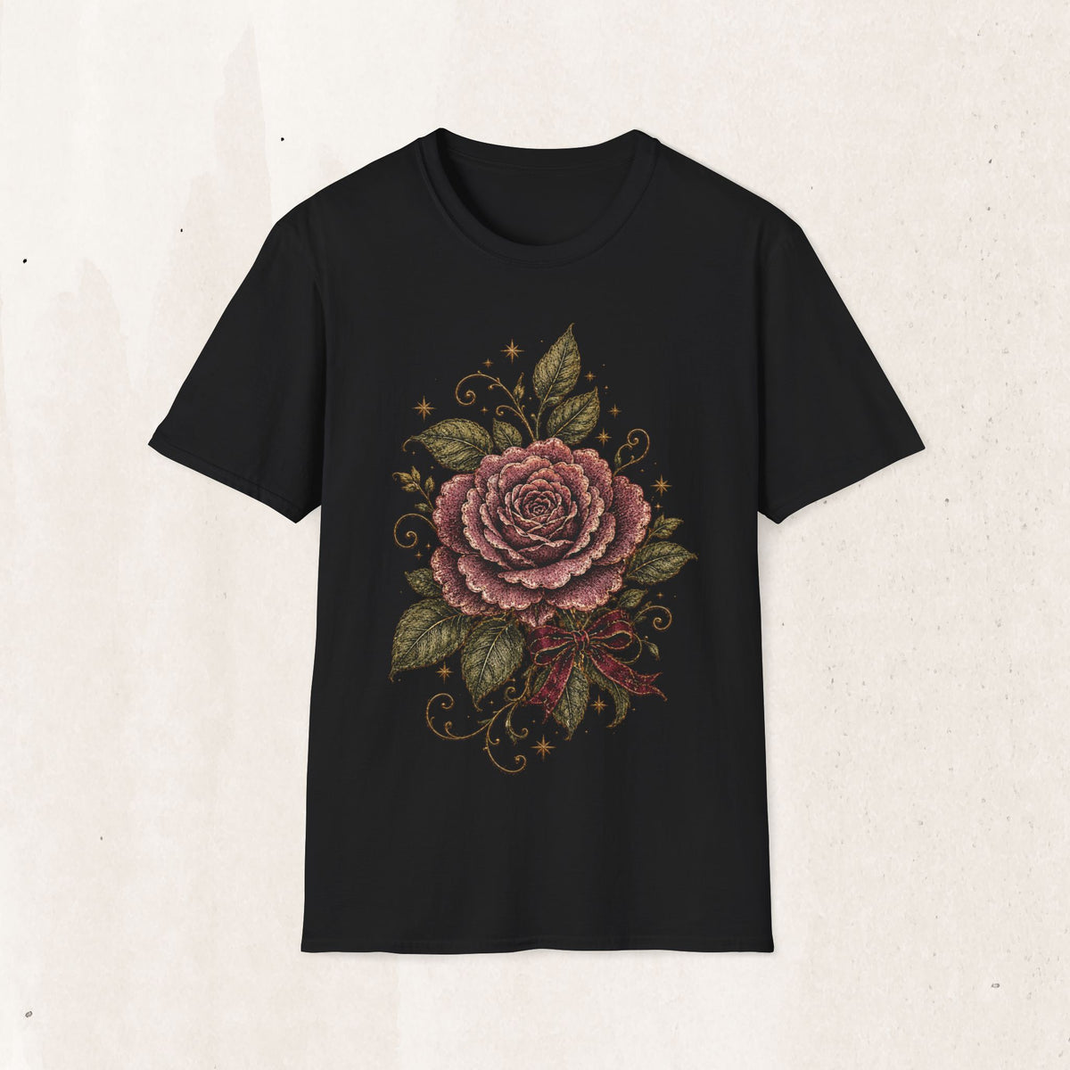 Floral Vintage Rose Tee
