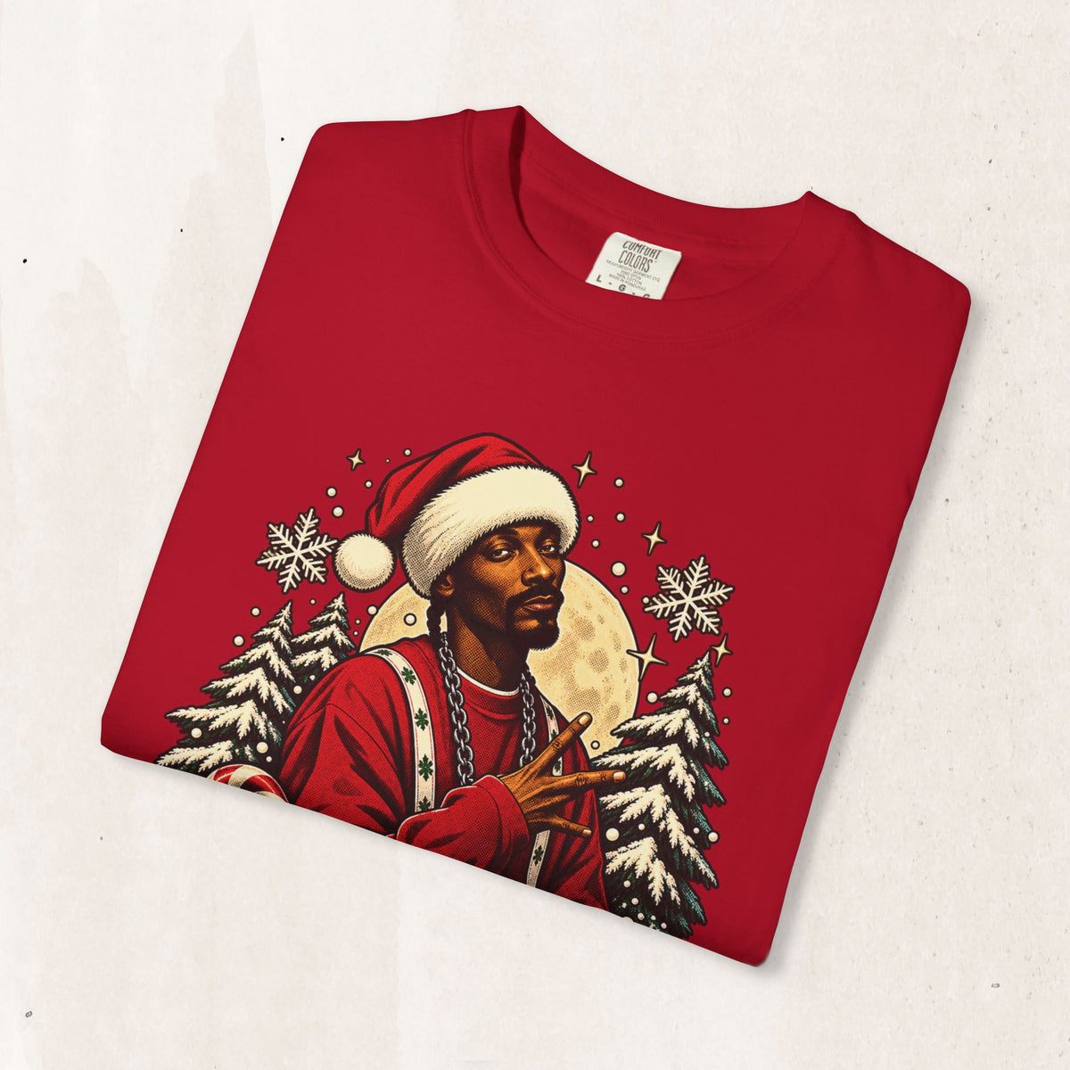 Snoop Graphic Christmas Tee
