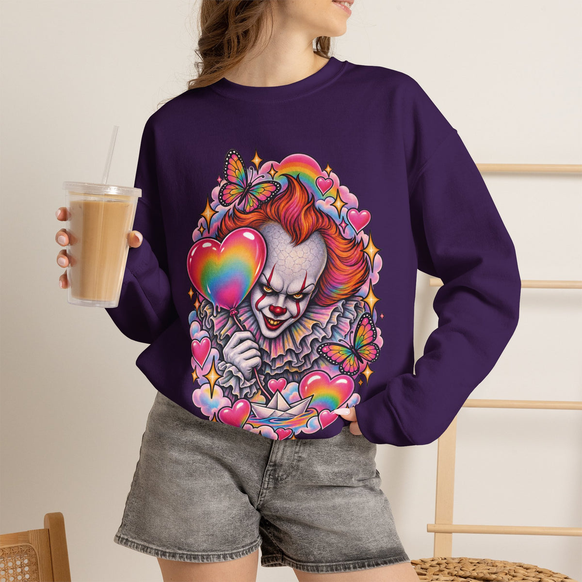 Pennywise Rainbow Crewneck Sweatshirt