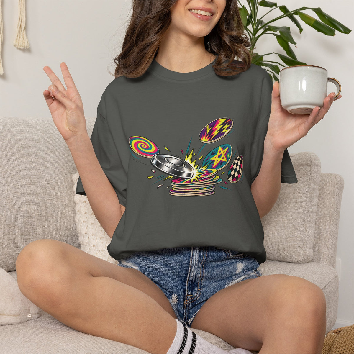 90's Pogs & Slammer Graphic Tee