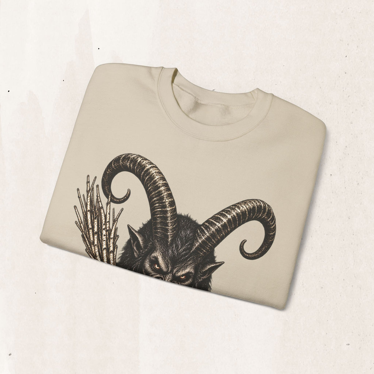 Krampus Christmas Crewneck Sweatshirt