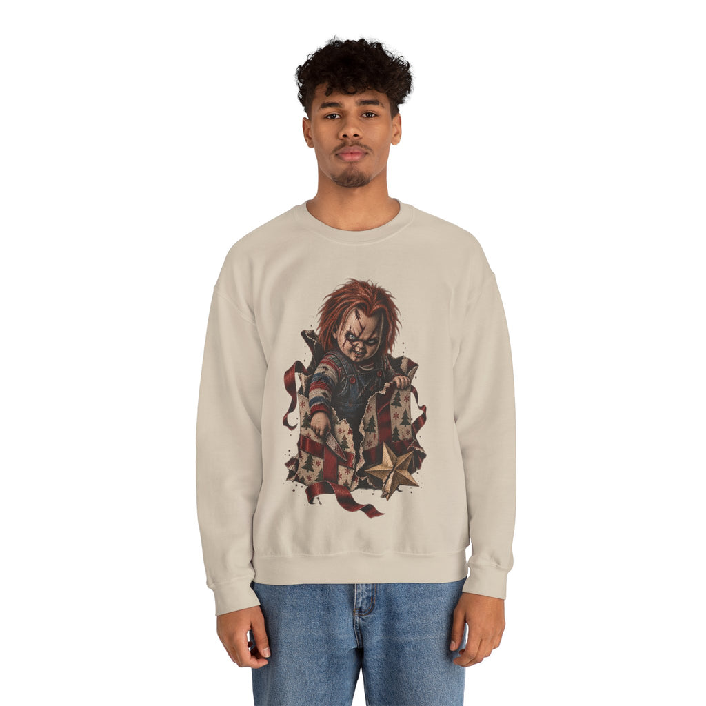 Chucky Christmas Crewneck Sweatshirt