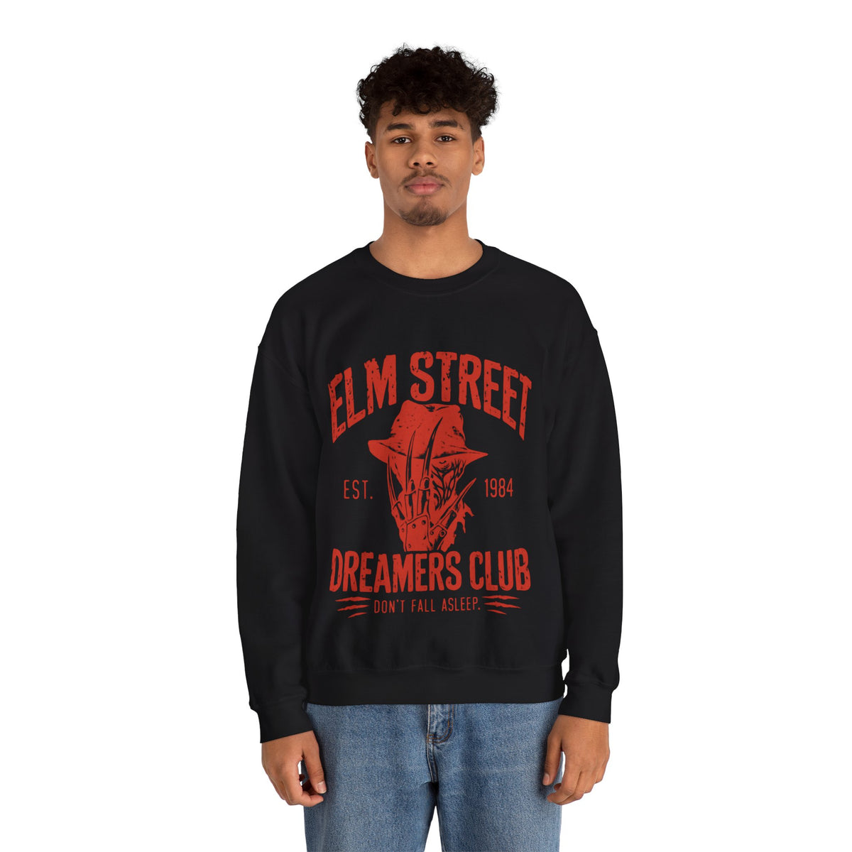 Elm Street Dreamers Club Crewneck Sweatshirt