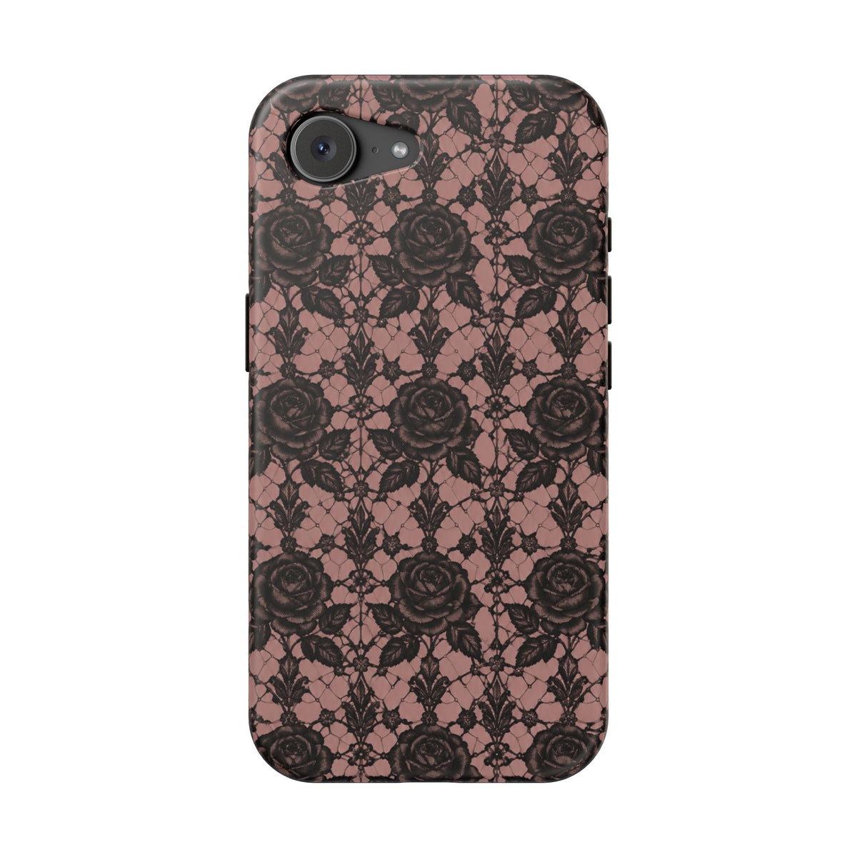 Vintage Black Rose Phone Case, alternate view