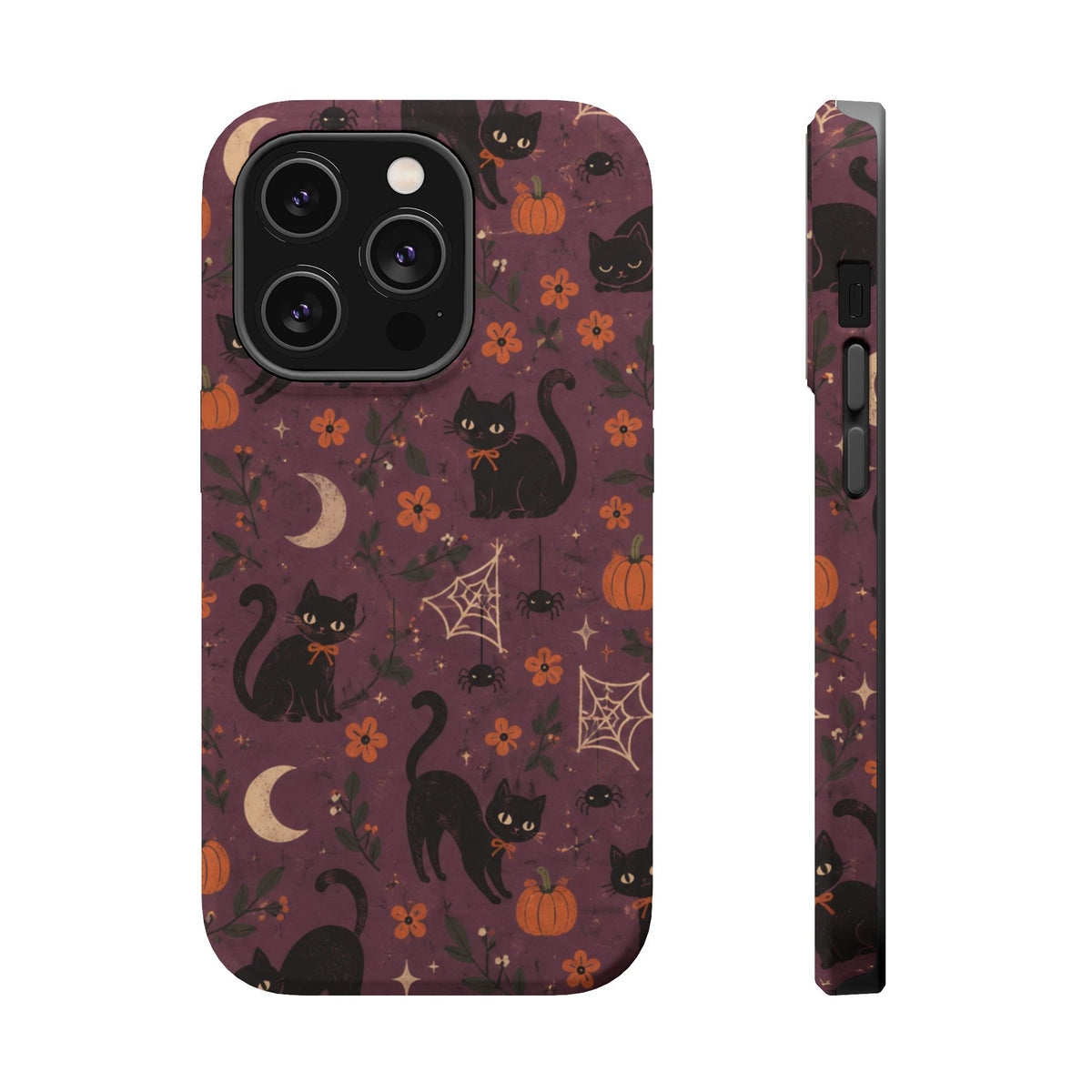 Halloween Black Cat MagSafe Phone Case, alternate view