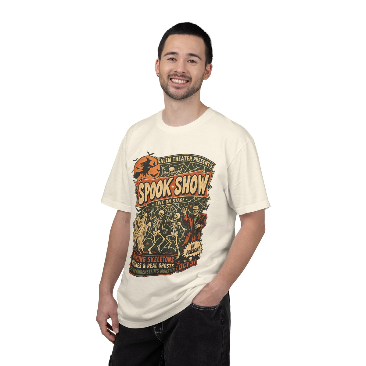 Vintage Spook Show Halloween Tee