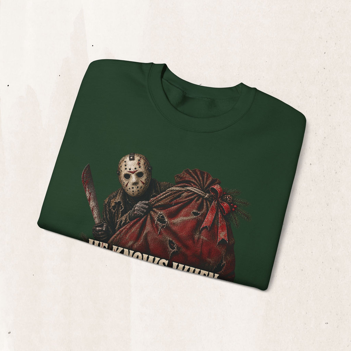 Jason Vorhees Christmas Crewneck Sweatshirt