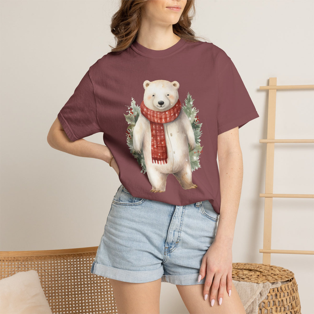 Polar Bear Christmas Tee