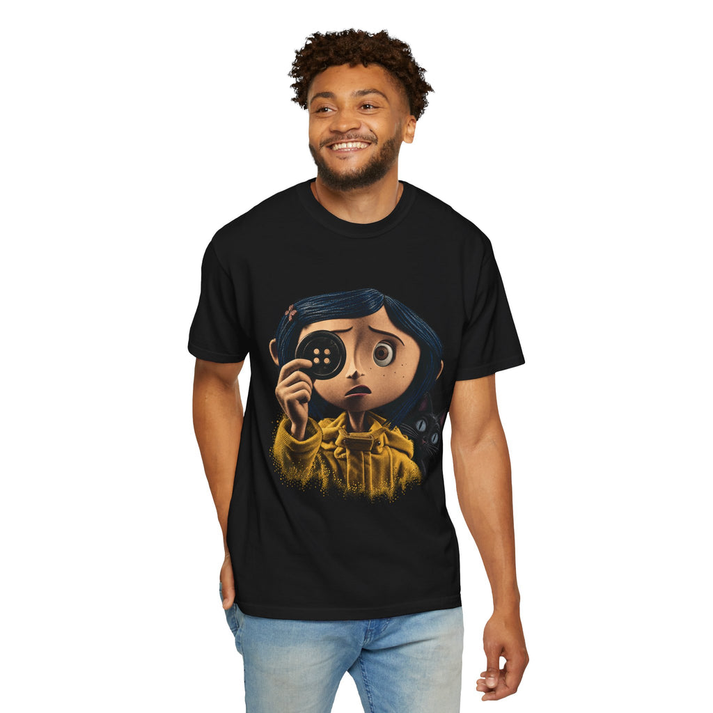 Coraline Button-Eye Graphic Tee