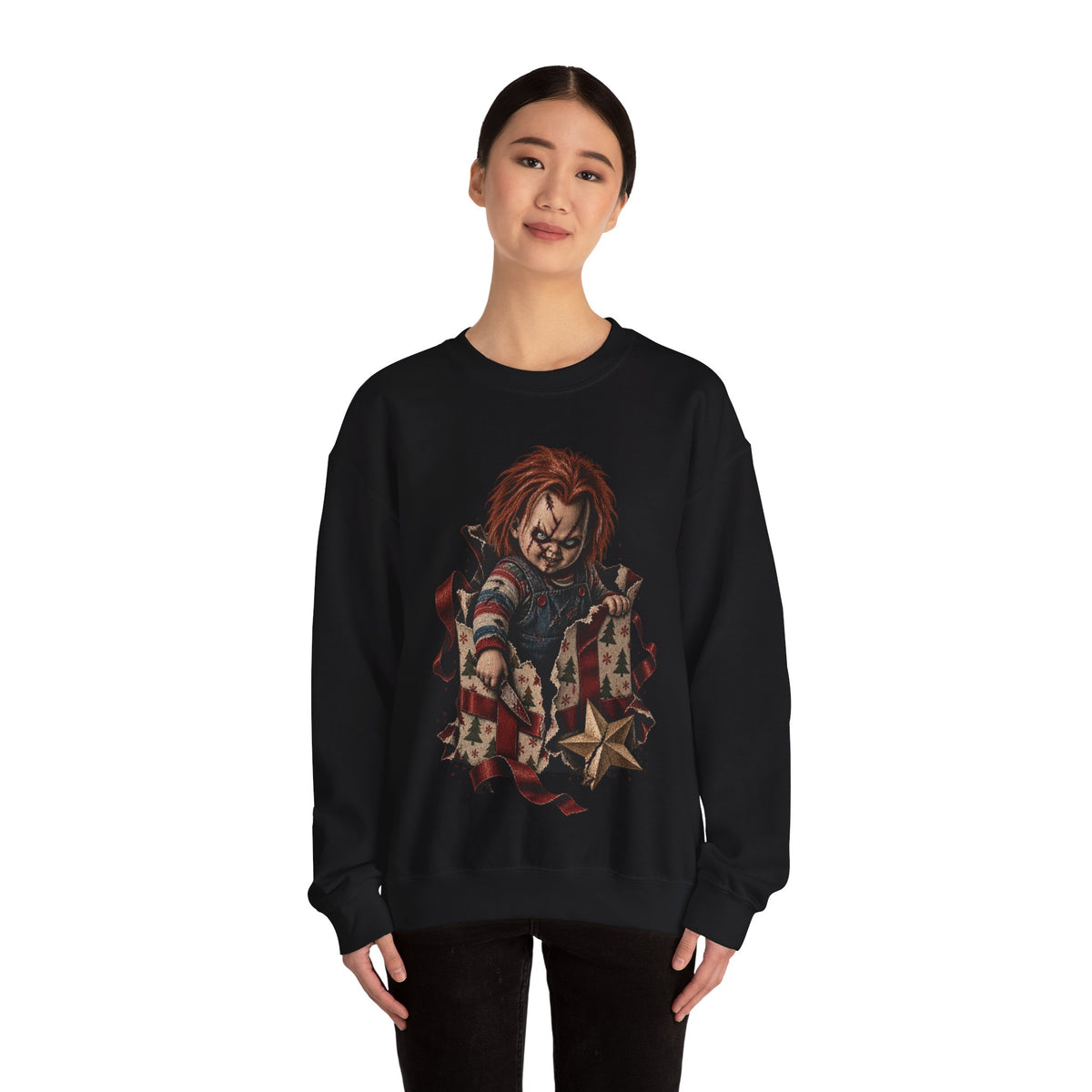 Chucky Christmas Crewneck Sweatshirt
