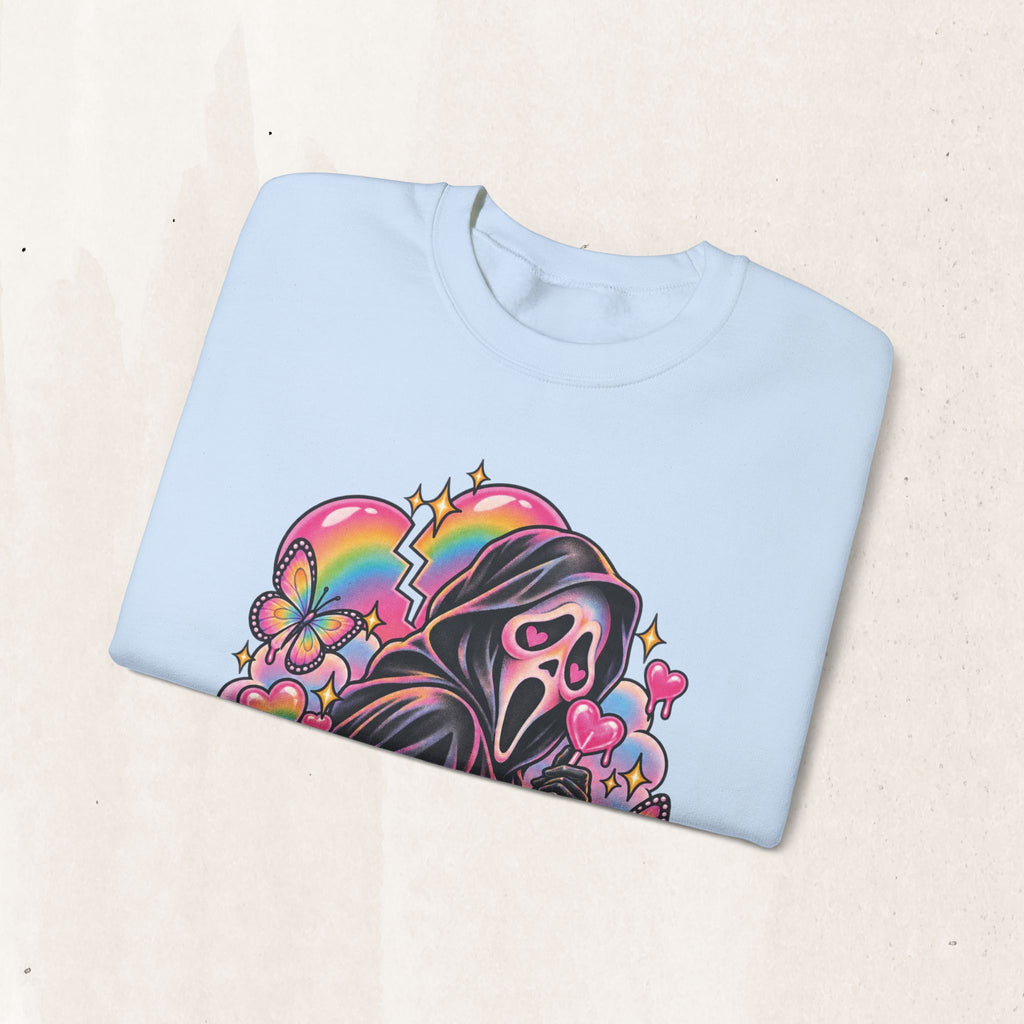 Ghostface Rainbow Crewneck Sweatshirt