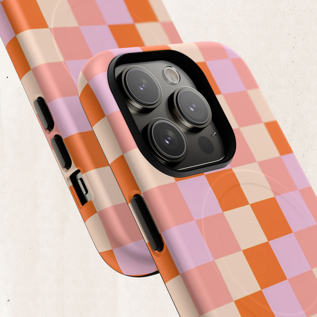 Checkerboard Magnetic Phone Case