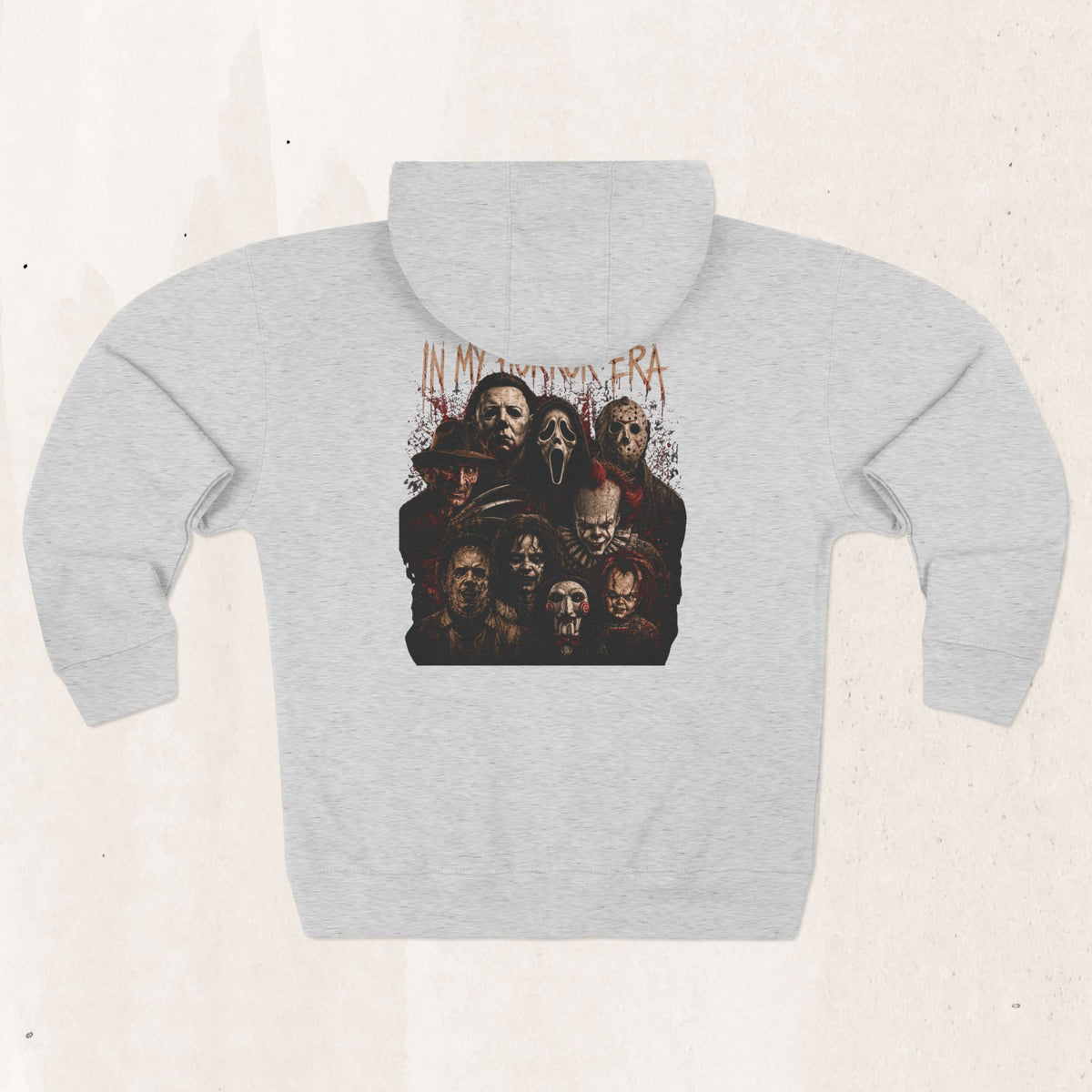 Horror Icons Zip-Up Hoodie