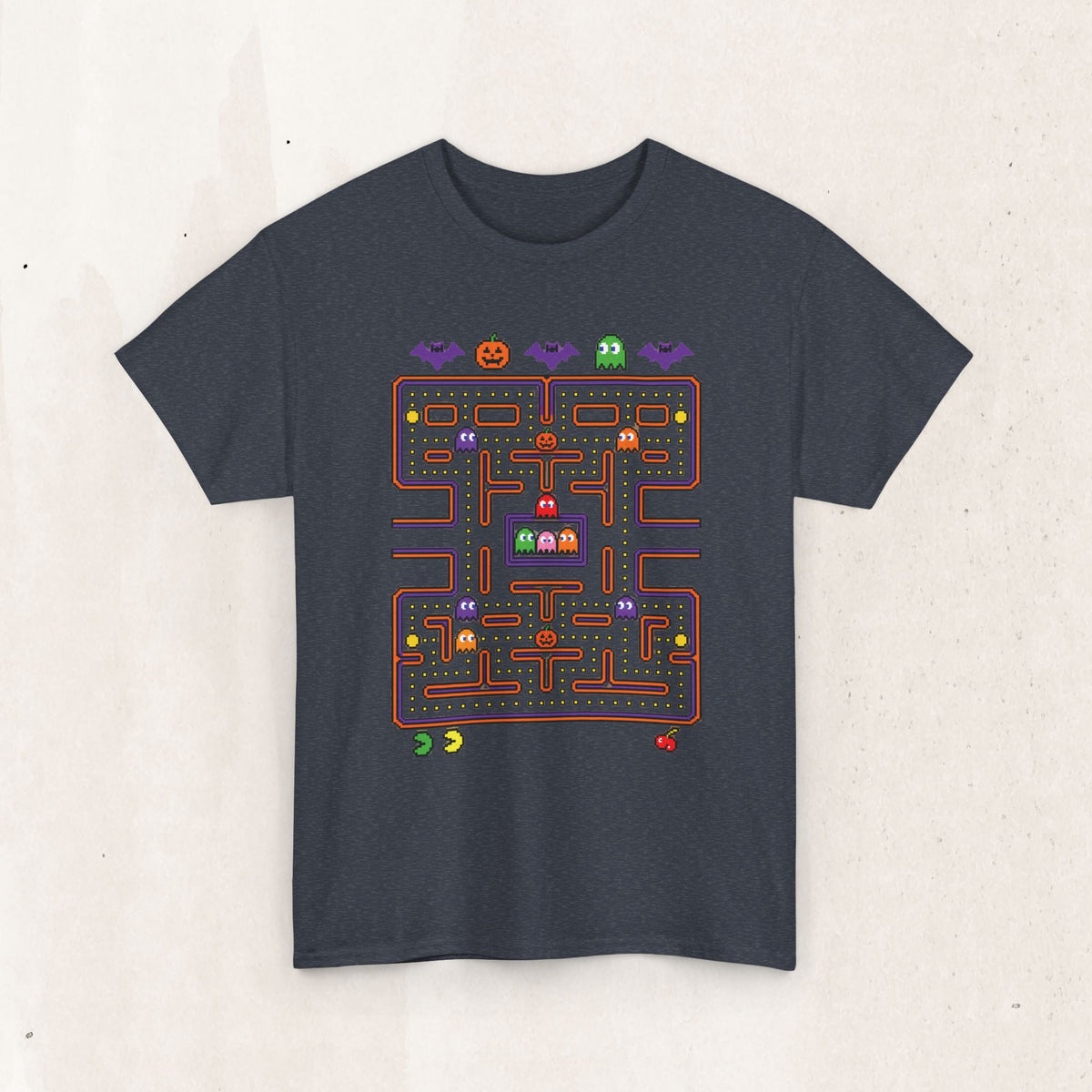 Halloween Pac-Man Graphic Tee