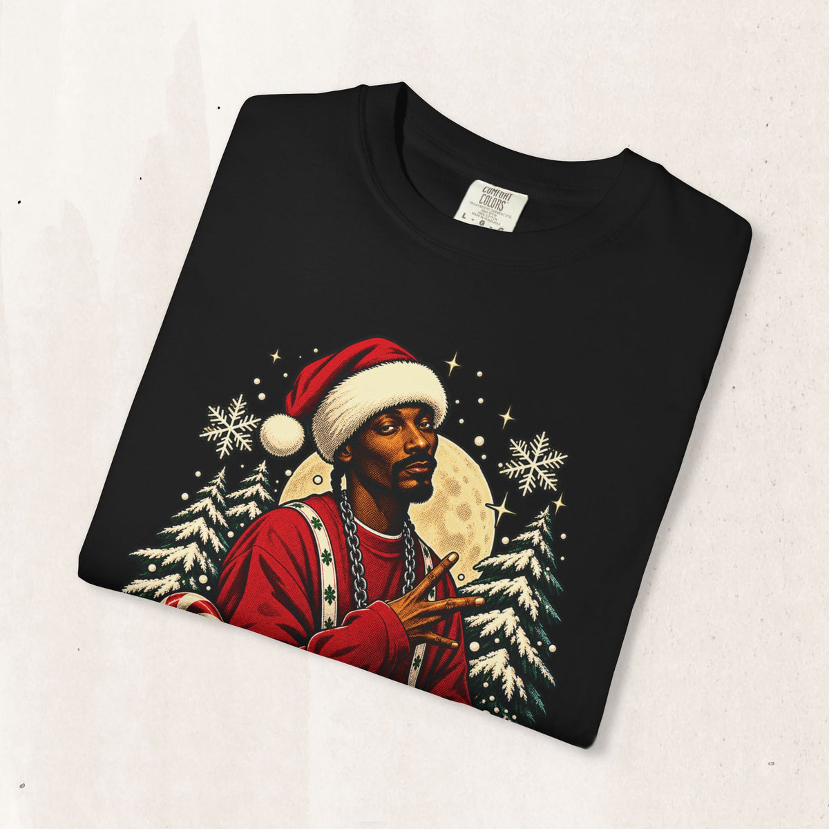 Snoop Graphic Christmas Tee