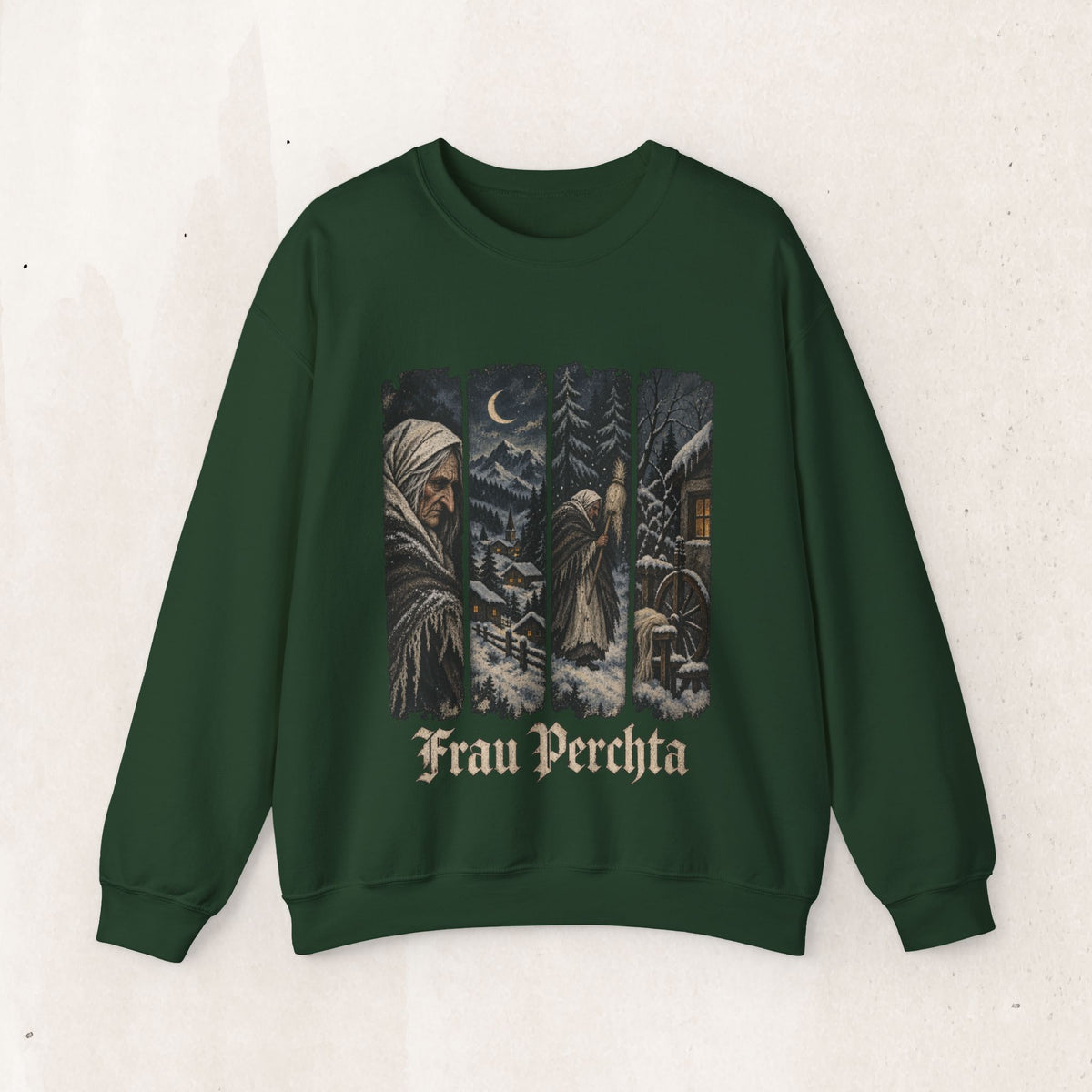 Frau Perchta Christmas sweatshirt