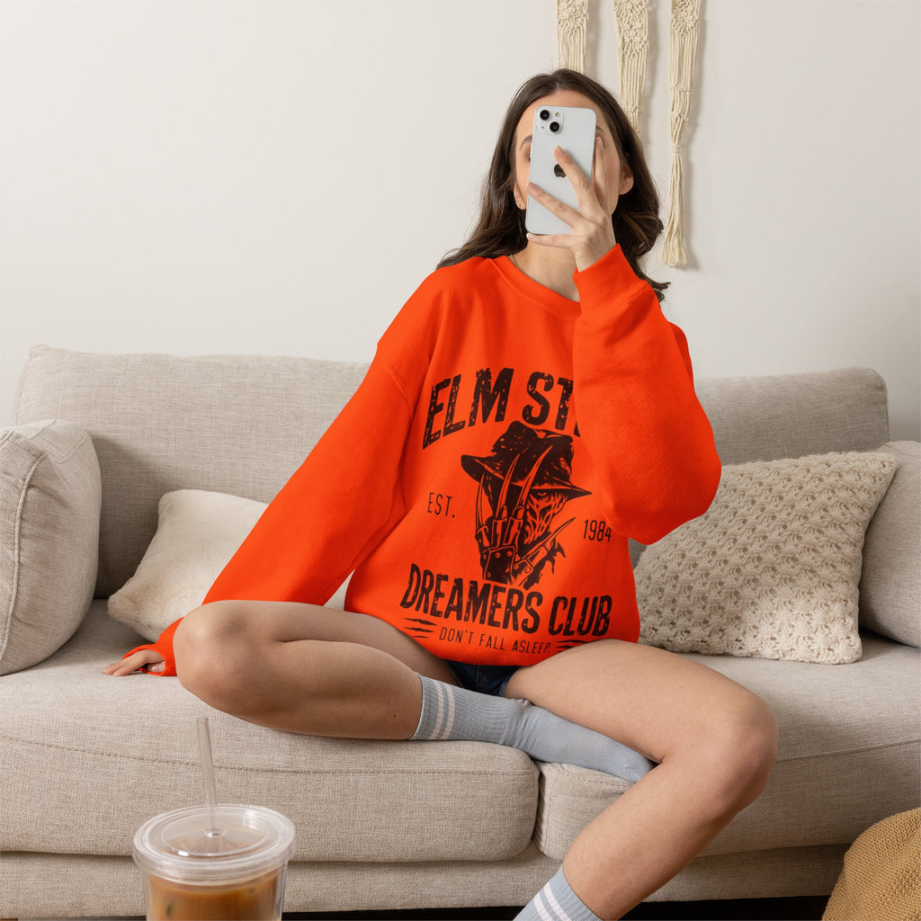 Elm Street Dreamers Club Crewneck Sweatshirt