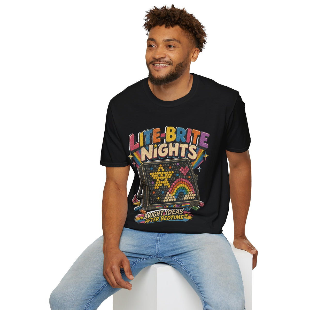 Lite-Brite Graphic Tee